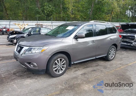 2013 Nissan Pathfinder Sv z USA, uszkodzony, nr VIN 5N1AR2MN2DC623292